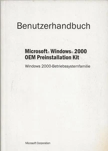 Windows 2000 OEM Preinstallations Kit - Bild 1 von 2