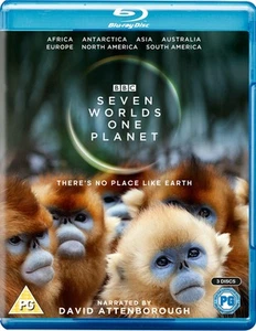 Seven Worlds, One Planet (Blu-ray) Sir David Attenborough (UK IMPORT) - Picture 1 of 2
