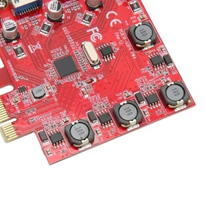 4 Ports 5Gbps USB 3.0 PCI Express Expansion Card For 11 10 For Server CB - Bild 1 von 22