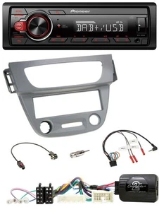 Pioneer MP3 1DIN DAB USB Lenkrad Autoradio für Renault Megane 3 2012-2014 grau - Bild 1 von 12