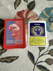 1999 Pokemon Master Trainer Brettspiel Item Karten Ersatz Stück 51 rote Karten - Bild 1 von 1