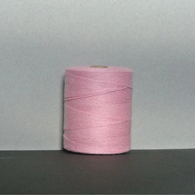 8/4   100% cotton rug / carpet warp, yarn, twine- 8 oz cone 35 colors available - Image 1 of 2