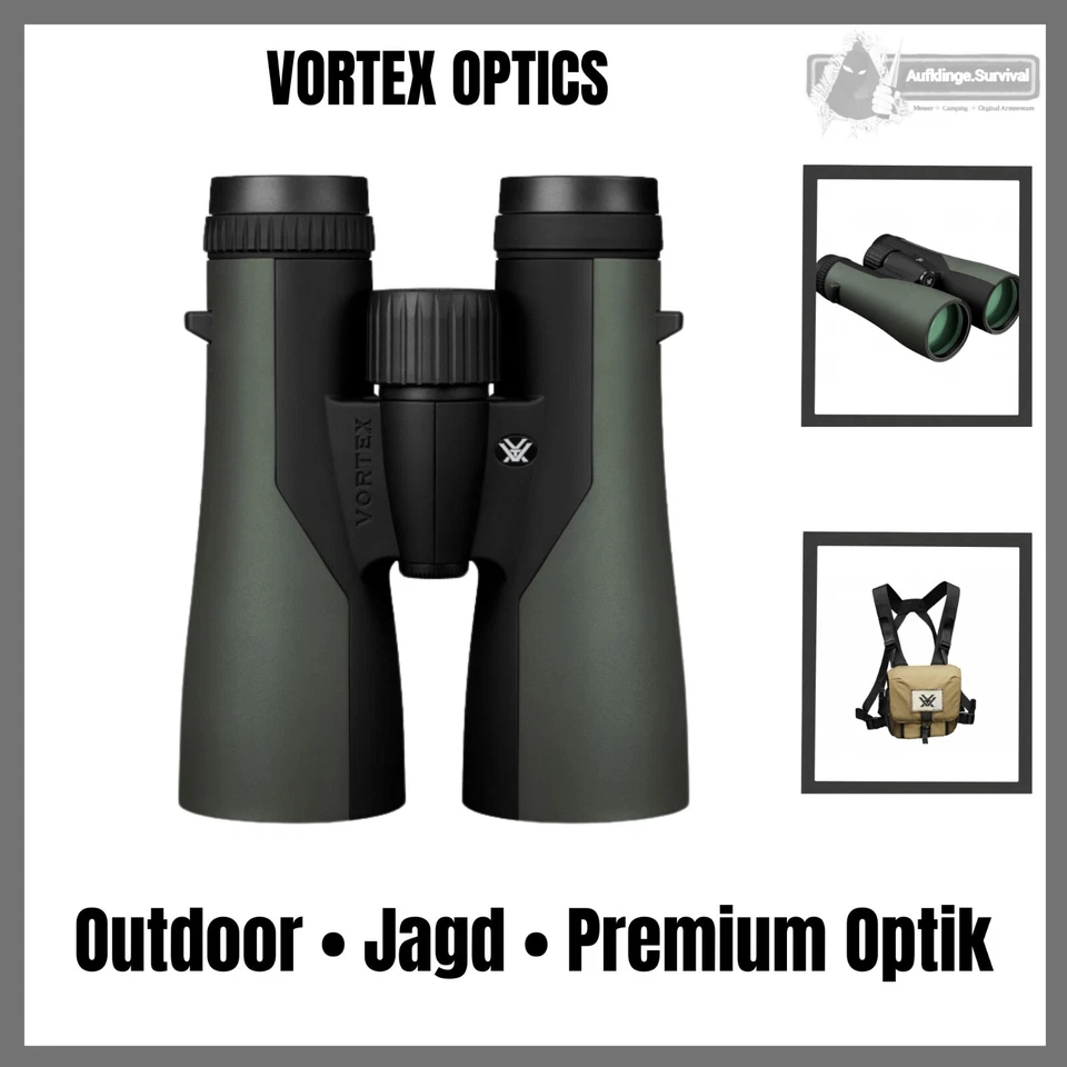 Vortex Crossfire HD 10x50 Fernglas (CF-4313) Binoculars Outdoor Feldstecher - Bild 1 von 4