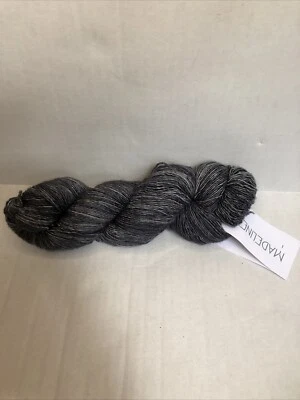 Madeline Tosh Merino Light 100% SW Fingering 100gm/420yds-Charcoal - Image 1 of 3