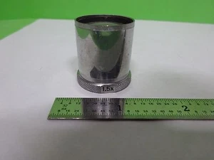 MICROSCOPE PART GAERTNER OBJECTIVE 1.5X OPTICS AS IS BIN#W9-E-02 - Picture 1 of 7