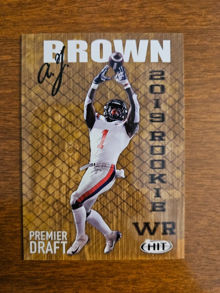 2019 Sage HIT A.J. Brown Card#34 - Image 1 of 1