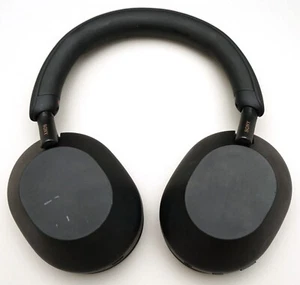 Sony WH-1000XM5/B Headphones Over-Ear Noise Canceling Wireless Black WH1000XM5 - Picture 1 of 5