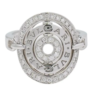 Anillo BVLGARI Astrale Diamante Oro Blanco 750 EE. UU. 12 11,5 g - Imagen 1 de 9