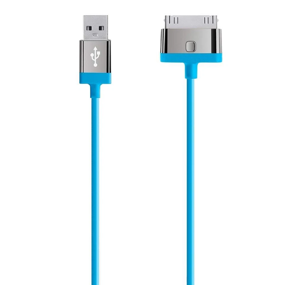 Belkin MIXIT 30-Pin Charge Sync Cable for iPhone 4/4S/3/3S, iPad 3G and iPad 2 - Image 1 of 3