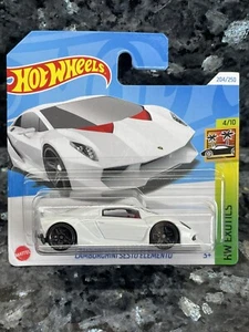 Hot Wheels Lamborghini Sesto Elemento White 204/250 HW Exotics Series - Picture 1 of 4