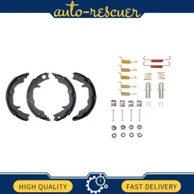 Juego de zapatas de freno de estacionamiento y kit de herrajes para Jeep Patriot 2017 2016 2015 2014 2013 Foto 1 de 4