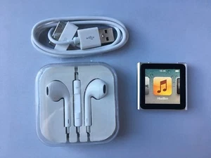 Apple iPod nano 6th Generation Silver (8GB) - Picture 1 of 3
