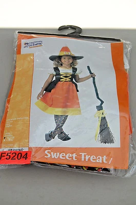 Costume Sweet Treat Witch Toddler Girl's 3-4  F5204 - Image 1 of 4