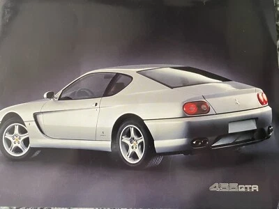 Folleto De Ventas Del Concesionario Ferrari 456GTA 1996 1997 RARO De 4 Páginas - Imagen 1 de 4
