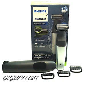 Philips Norelco - Bodygroom Series 5000 for Manscaping - Silver - Picture 1 of 1