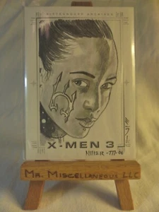X3 X-Men III The Last Stand sketchafex de Steven Miller tarjeta de boceto Callisto - Imagen 1 de 3