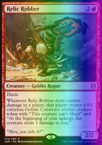 MTG Magic the Gathering Relic Robber (153/457) Zendikar Rising NM FOIL - Picture 1 of 1