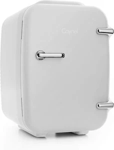 110V Mini Fridge 6 Can Personal Cooler W/ Removable Shelf Portable Desktop NEW - Picture 1 of 9