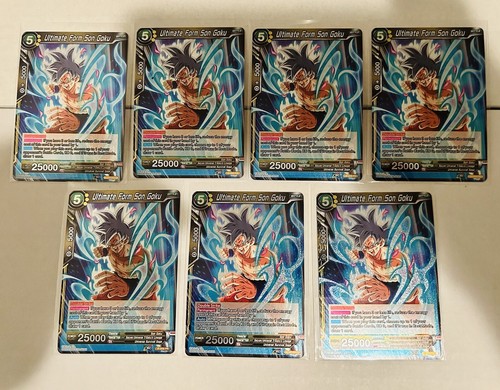 Dragon Ball Super Ultimate Form Son Goku P-059 Foil Qty Of 7 | eBay