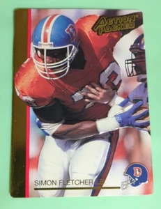 Action Packed Simon Fletcher 1992 #70 Denver Broncos - Picture 1 of 2