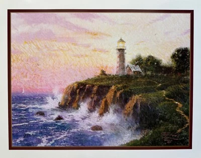 Thomas Kinkade SUNSET LIGHT Hand Signed Limited Edition Lithograph 12" x 16" - Image 1 of 4