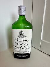 Gordon's Special Dry London Gin 1980s Bottle vintage
