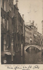 NP2933 - VENICE - RIO DELLA BEA PHOTOGRAPHIC TRAVELLED 1902 - Picture 1 of 1