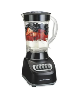 Hamilton Beach Smoothie Blender, 48 oz. Jar, Stainless Steel Blade, 12 Blending - Picture 1 of 11