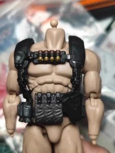 1/12 The Punisher Belt Shoulder Strap Accessories Soft Adhesive For 6in Figure - Picture 1 of 5