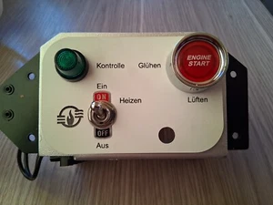 GLÜHKNOPF DIESELHEIZUNG SIROKKO Oldtimer Startknopf Hupe OETF10 TN Heizgeräte - Bild 1 von 11