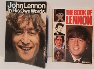 John Lennon lot  In His Own Words, Miles & The Book of Lennon Bill Harry - Picture 1 of 2