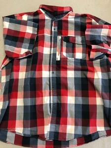 Wrangler All Terrain Button Up Shirt Men's 2XL Regular Fit Outdoor/Hiking Collar - Picture 1 of 4