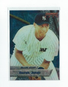 1994 Bowman's Best #2 Derek Jeter (Blue Chip) Yankees