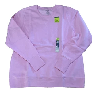 TEK GEAR Sudadera Rosa Ultra Suave Manga Larga Cuello Redondo Agujero para el Pulgar Elige Talla - Imagen 1 de 6