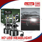 2X 24000Lm H7 Led Bulbs Super White Headlight Replace Xenon Hi/Low Beam Headlamp