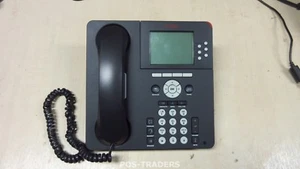 Téléphones de bureau IP de bureau Avaya 9630G noir numérique One-X VoIP INCL COMBINÉ ET SUPPORT - Photo 1/2