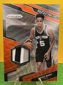 2016-17 Panini Prizm - DEJOUNTE MURRAY - Orange Wave RC Patch /25 RC - Picture 1 of 1