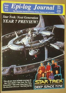Epi-Log Journal Magazine Square Spine #12 Jan 1994 Star Trek DS9 - Picture 1 of 2