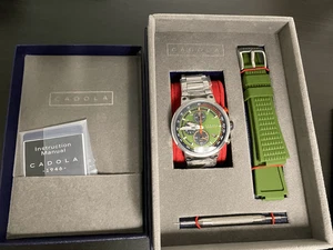 Cadola Surtees Quartz grün Herrenuhr - NEU - Bild 1 von 5
