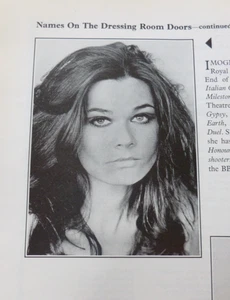 Imogen Hassall Deborah Watling There's A Girl In My Soup Windsor Programme 1973 - Picture 1 of 5