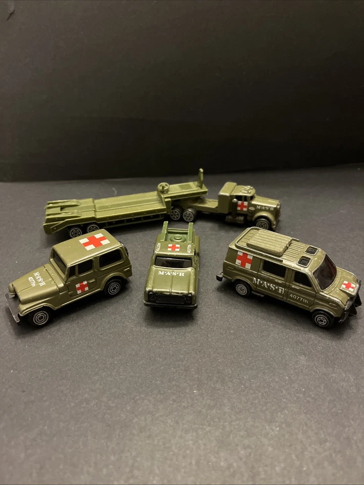 De colección 1982 Kidco Tough Wheels Die Cast M.A.S.H. set Foto 1 de 4
