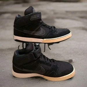 Nike SB Zoom Air Morgan Mid Schuhe Herren Größe 7,5 schwarz weiß Skate Turnschuhe - Bild 1 von 8