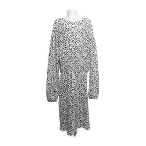 C&A, Maxikleid, Größe: 176, Weiß/Schwarz, Polyester/Elasthan, Leopard #HMq - Bild 1 von 5