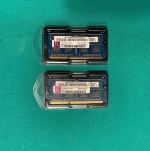 4GB 2x2 DDR3 Laptop SODIMM PC3-10600S 1333mHz Kingston ACR256X64D3S1333C9 RAM - Picture 1 of 1