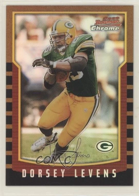 2000 Bowman Chrome Refractor Dorsey Levens #82 - Image 1 of 2