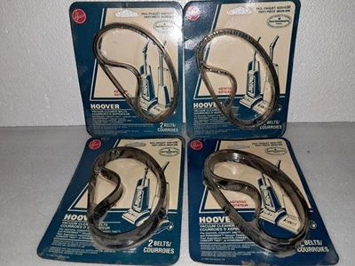 Лот из 4 упаковок ремней вертикального пылесоса NOS Hoover 38528-008 40201030 (8 ремней) - Изображение 1 из 3