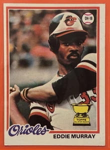 1978 Topps Eddie Murray novato RC #36 béisbol vintage Baltimore Orioles patio - Imagen 1 de 2