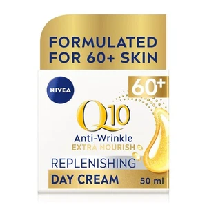 NIVEA Q10 Power Anti-Wrinkle 60+ Day Cream 50ml - Picture 1 of 7