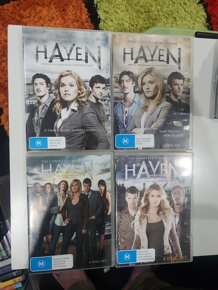 Haven Complete TV Series 1-4 DVD  Season 1 2 3 4  Stephen King Emily Rose  Vgc - image 1 of 1