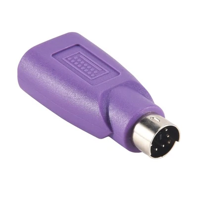 PS2 auf USB Anschluss, Computer Maus und Tastatur Adapter, Maus und 2596 - Bild 1 von 4